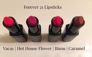 F21 - Lipsticks